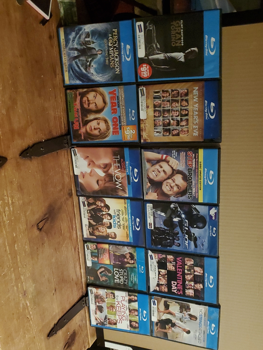 Blu-ray Movie Collection (Blue) - Assorted Titles